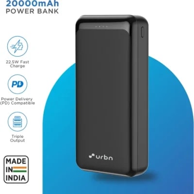 Buy POWER 20000mAh Ultra Compact 22.5 Watt QC+PD online at best price - Computer9