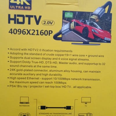 Buy HDTV 4K Ultra HD 2.0V 4Kx2K Premium High Speed HDTV Standard Supports 4K 2160p, HDMI Cable Compatible for TV, Laptop, PC, Monitor and Projector (10 Meter) online at best price - Computer9