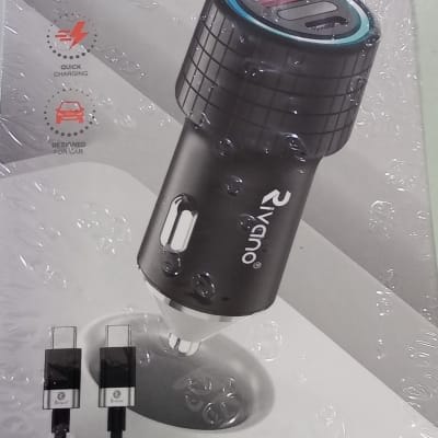 Buy RIVANO RN CR-19 USB metal car charger online at best price - Computer9