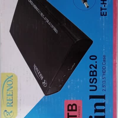 Buy REENOX USB 2.0 | 2.5&3.5 2in1 Combo Enclosure | ET-H3525 online at best price - Computer9