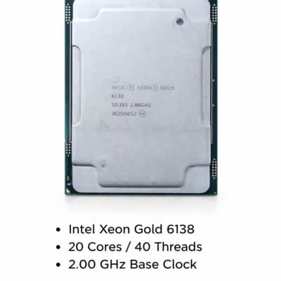 Buy Intel Xeon Gold 6138 processor online at best price - Computer9
