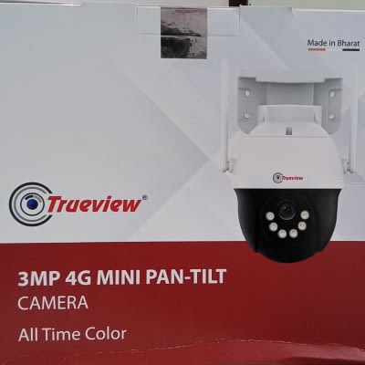 Buy Trueview 3MP 4G Mini Pan-Tilt Camera security camera
 online at best price - Computer9