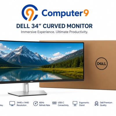 Buy Dell P3424WE Curved Monitor(34-inch curved display) online at best price - Computer9