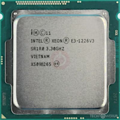 Buy Intel® Xeon® Processor E3-1226 v3 online at best price in India - Computer9
