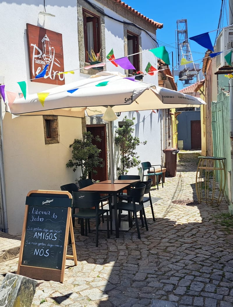 Esplanada da Taberna do Pedro em Leça da Palmeira