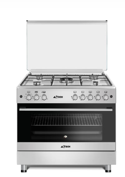 Cuisinière ASTECH CK92CRM / Minuterie 5 Feux