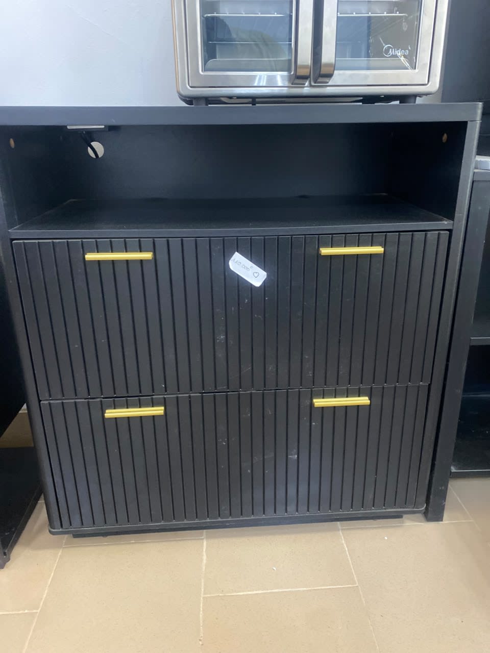 MEUBLE DE RANGEMENT NOIR I
