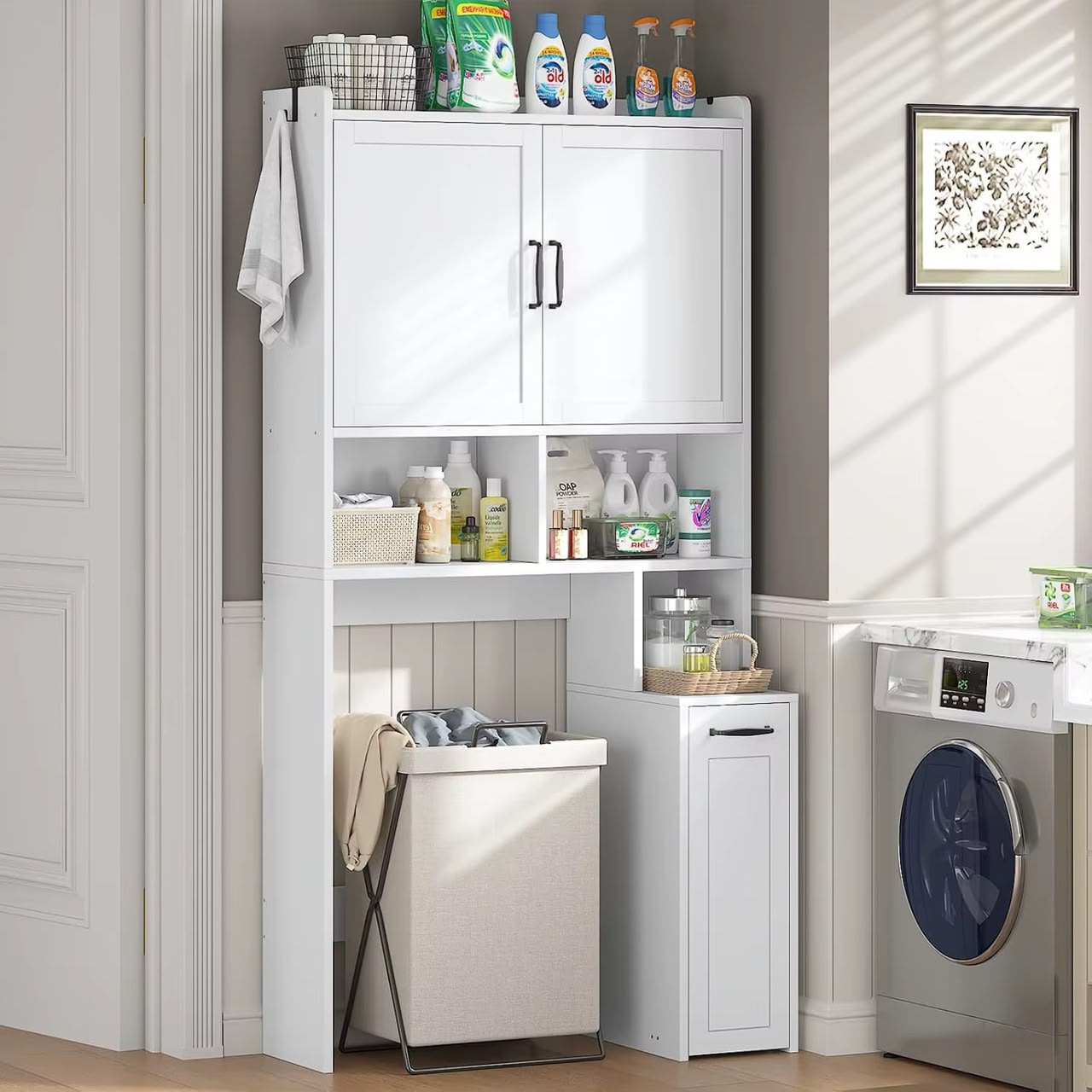 MEUBLE RANGEMENT POUR SALLE DE  BAIN