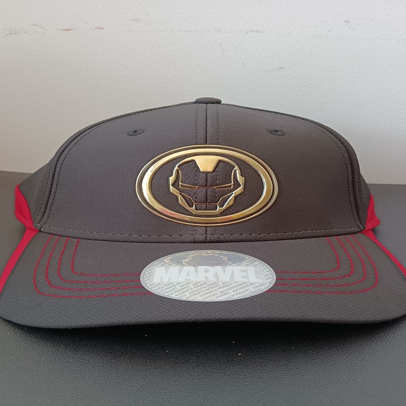 Marvel Avengers Iron Man Cap | Kids Baseball Hat | Black Red | New | Superhero