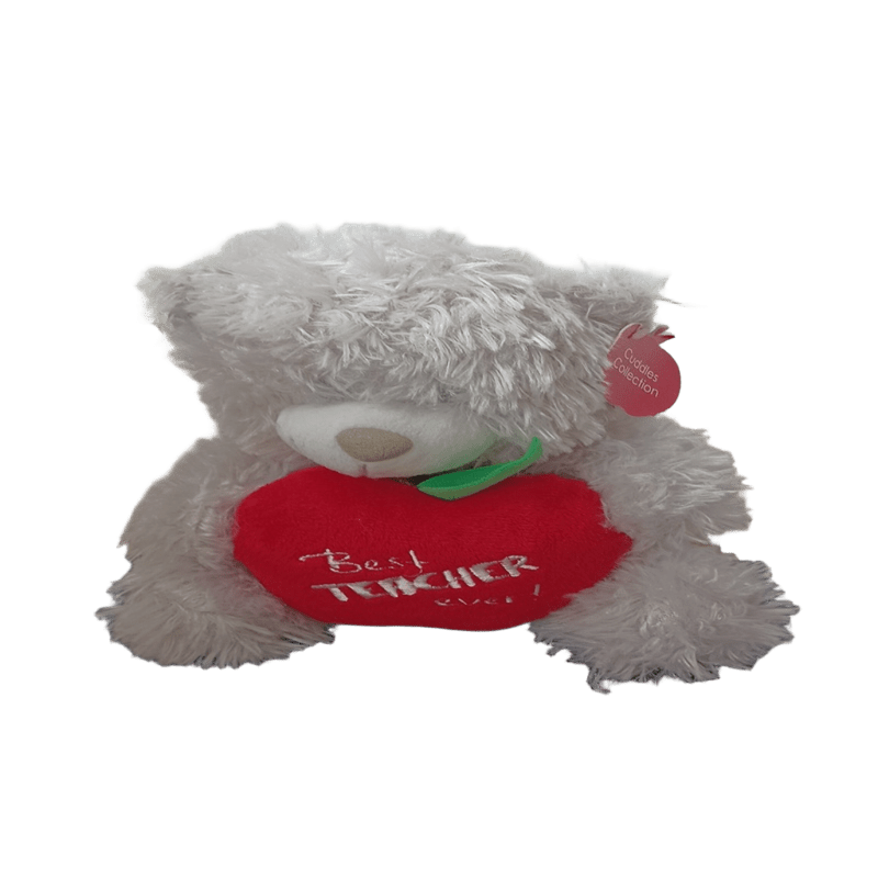 White Bear with Red Heart Plush | I Teddy Soft Toy | New with Tag - Image 1