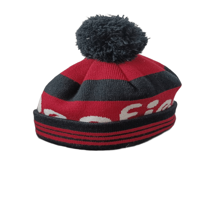 Penfield Beanie Hat | Big Logo & Stripes | Winter Knit Cap | VGUC