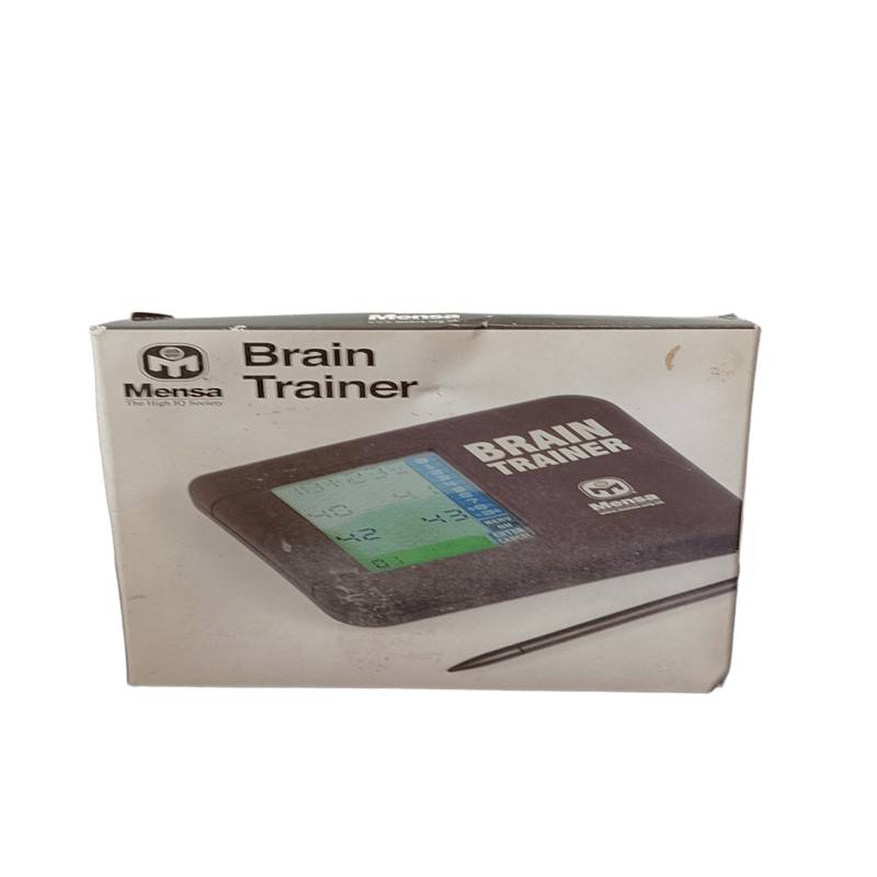 Mensa Brain Trainer Puzzle Game | Test IQ & Boost Skills | New Boxed