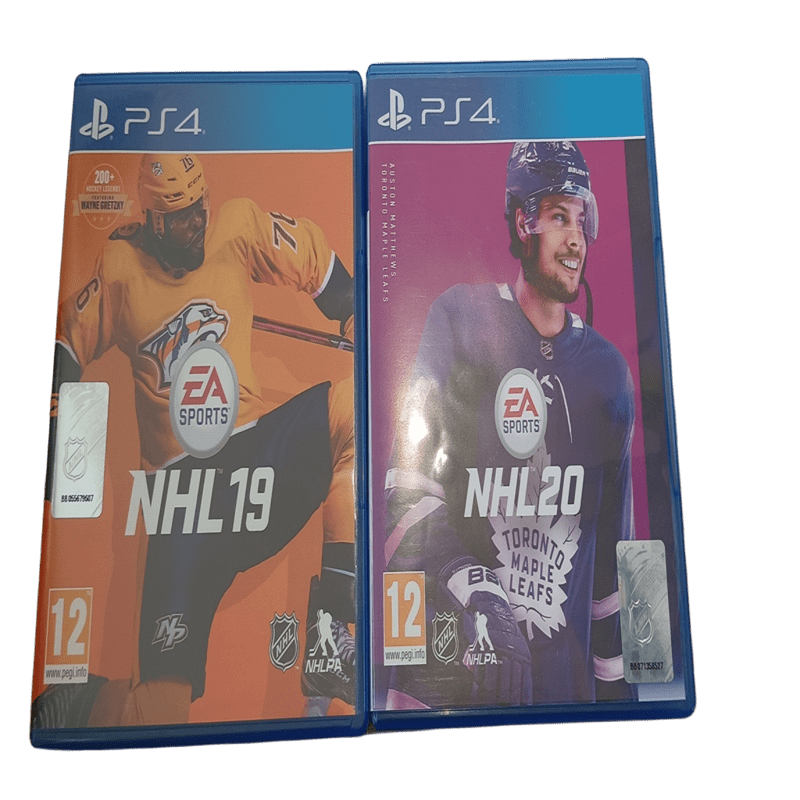 PS4 NHL 19 & NHL 20 Sports Video Games | Used VGUC | Ice Hockey