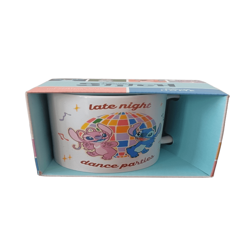 Lilo & Stitch Late Night Dance Parties Mug Disney Collectible | New