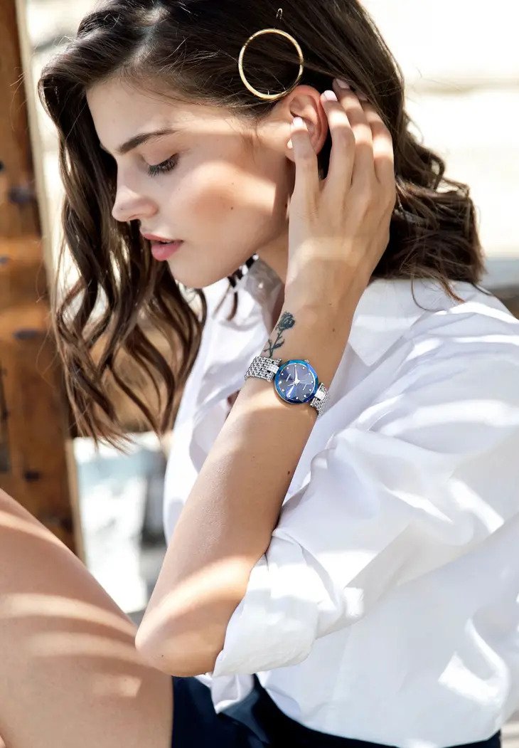 Jowissa Facet Strass Swiss Ladies / Women or Girls Wrist Watches - Image 3