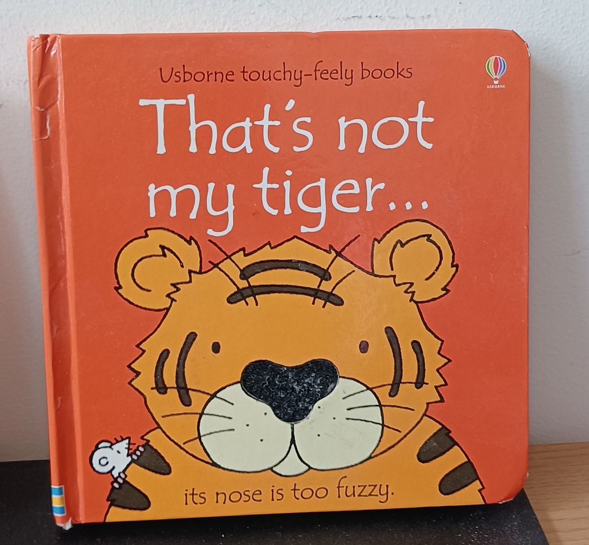 That’s Not My Tiger Board Book by Fiona Watt | Usborne Touch & Feel | VGUC   - Image 1