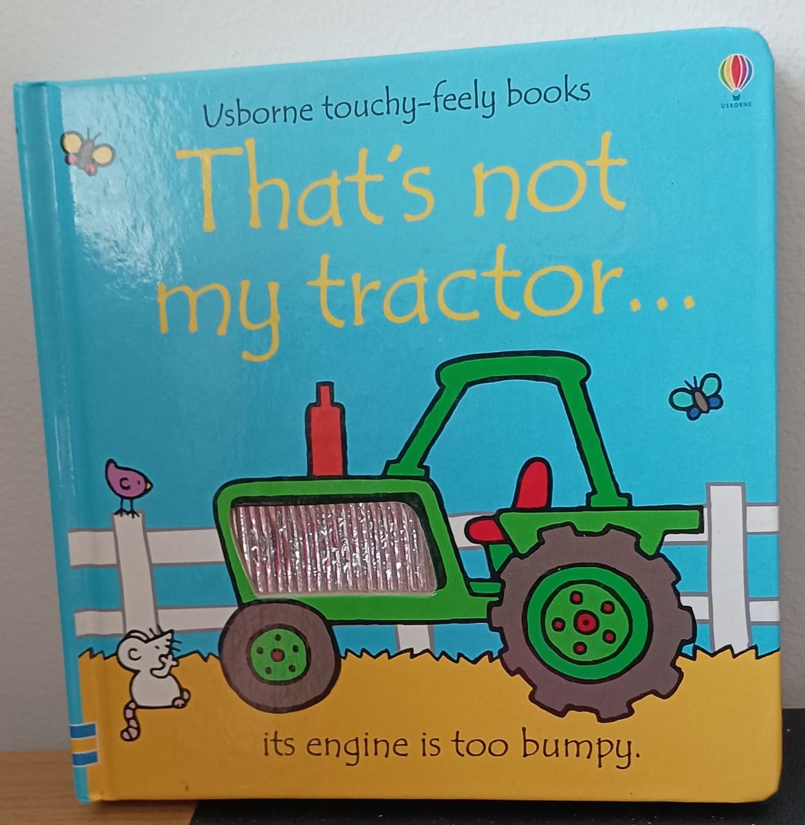 That’s Not My Tractor Board Book by Fiona Watt | Usborne Touch & Feel | VGUC  