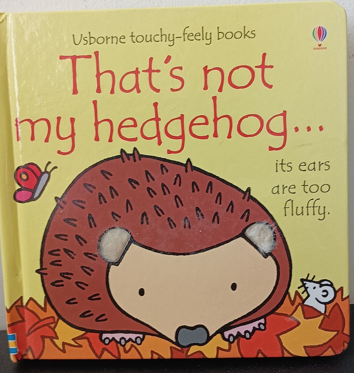 That’s Not My Hedgehog Board Book by Rachel Wells | Usborne Touch & Feel | VGUC   - Image 1