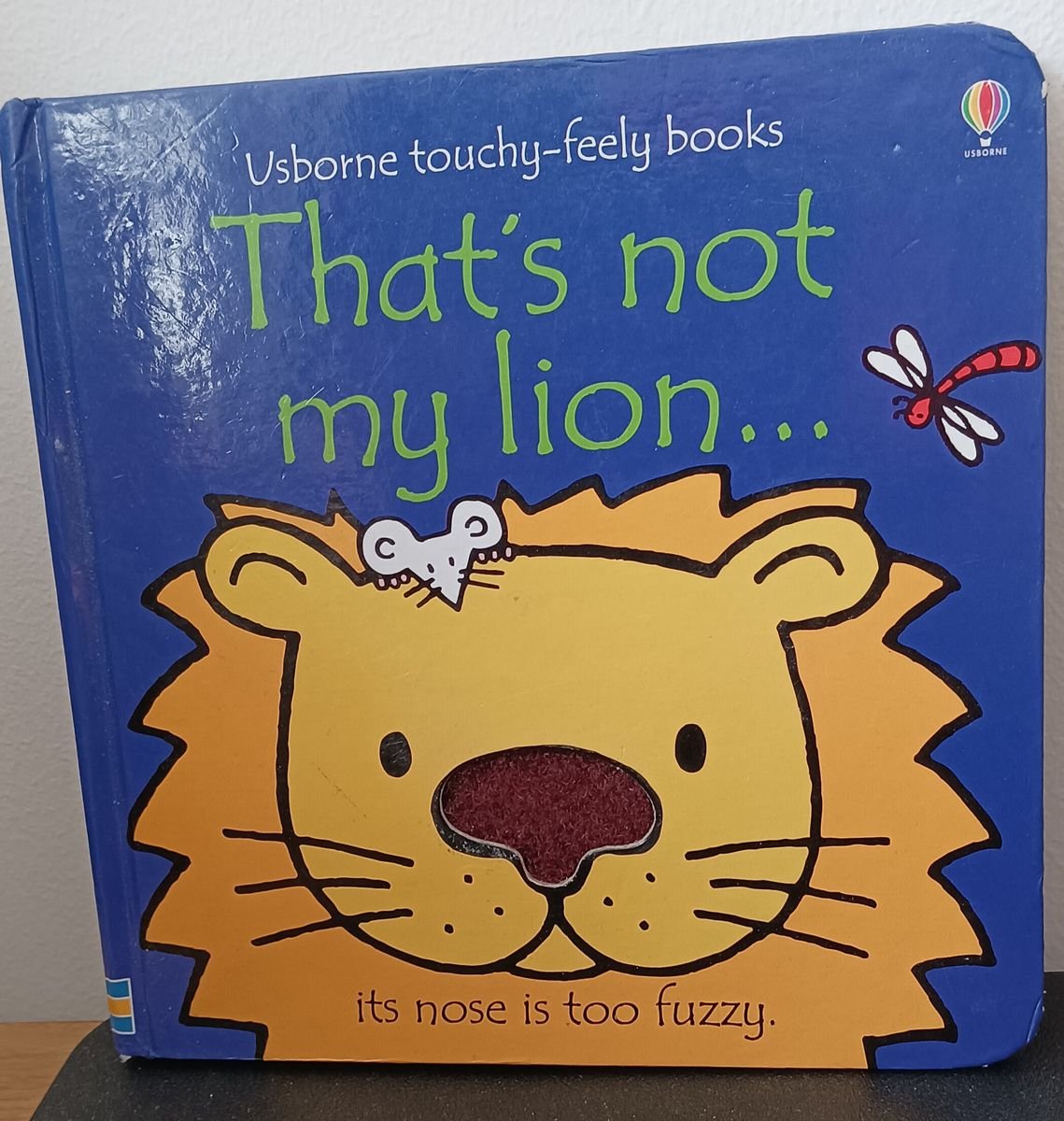 That’s Not My Lion Board Book by Fiona Watt | Usborne Touch & Feel | VGUC   - Image 1