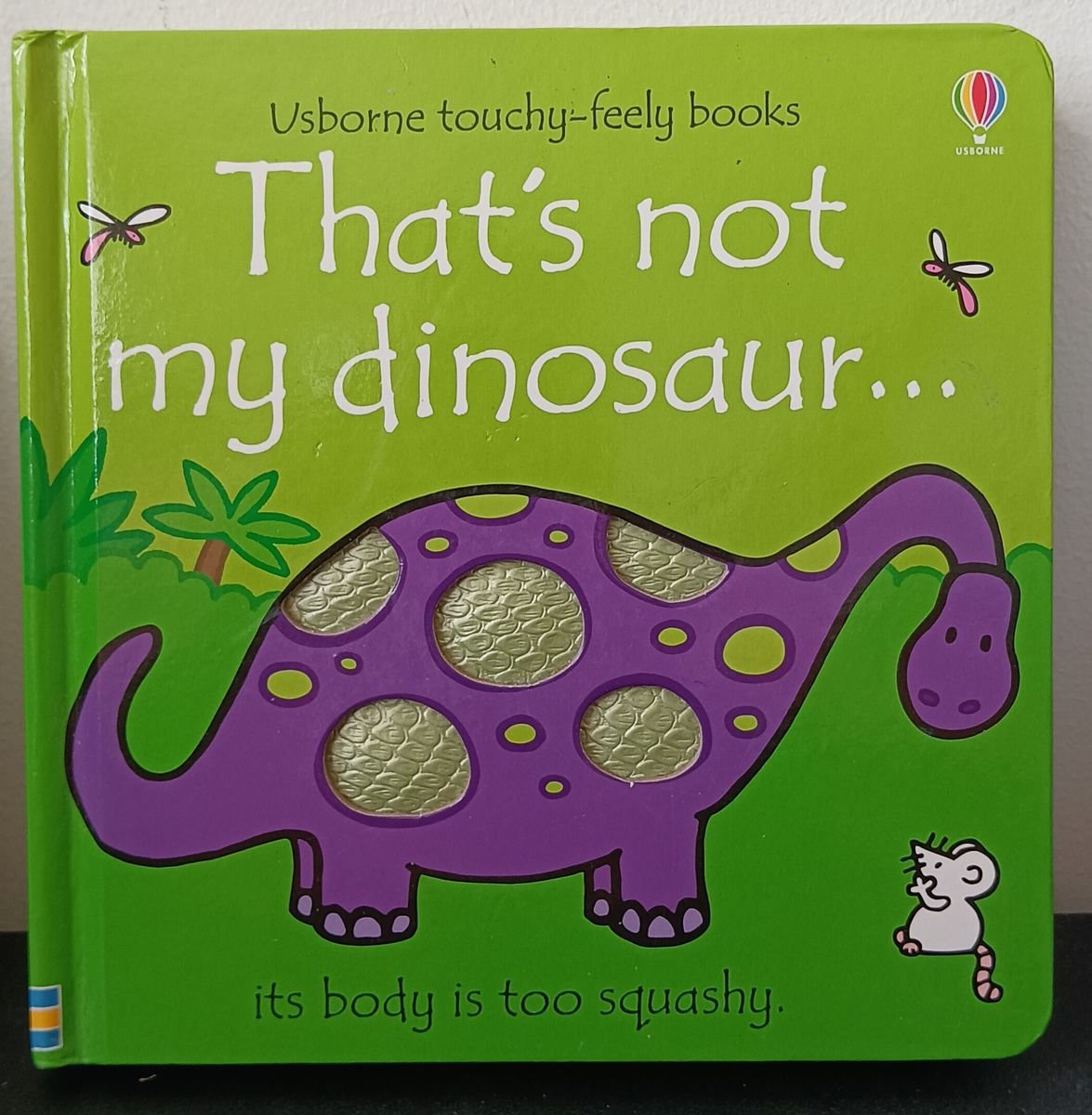 That’s Not My Dinosaur Board Book by Fiona Watt | Usborne Touch & Feel | VGUC   - Image 1