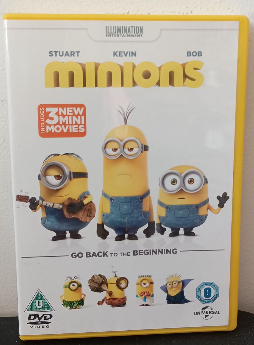 Minions (2015) 2-Disc Blu-ray & DVD Set | Family Comedy | VGUC | UK Edition  