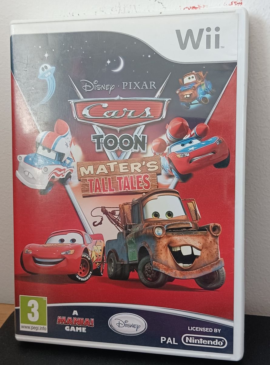 Cars Toons: Mater's Tall Tales Wii Game | Disney Pixar | VGUC | UK PAL Edition  