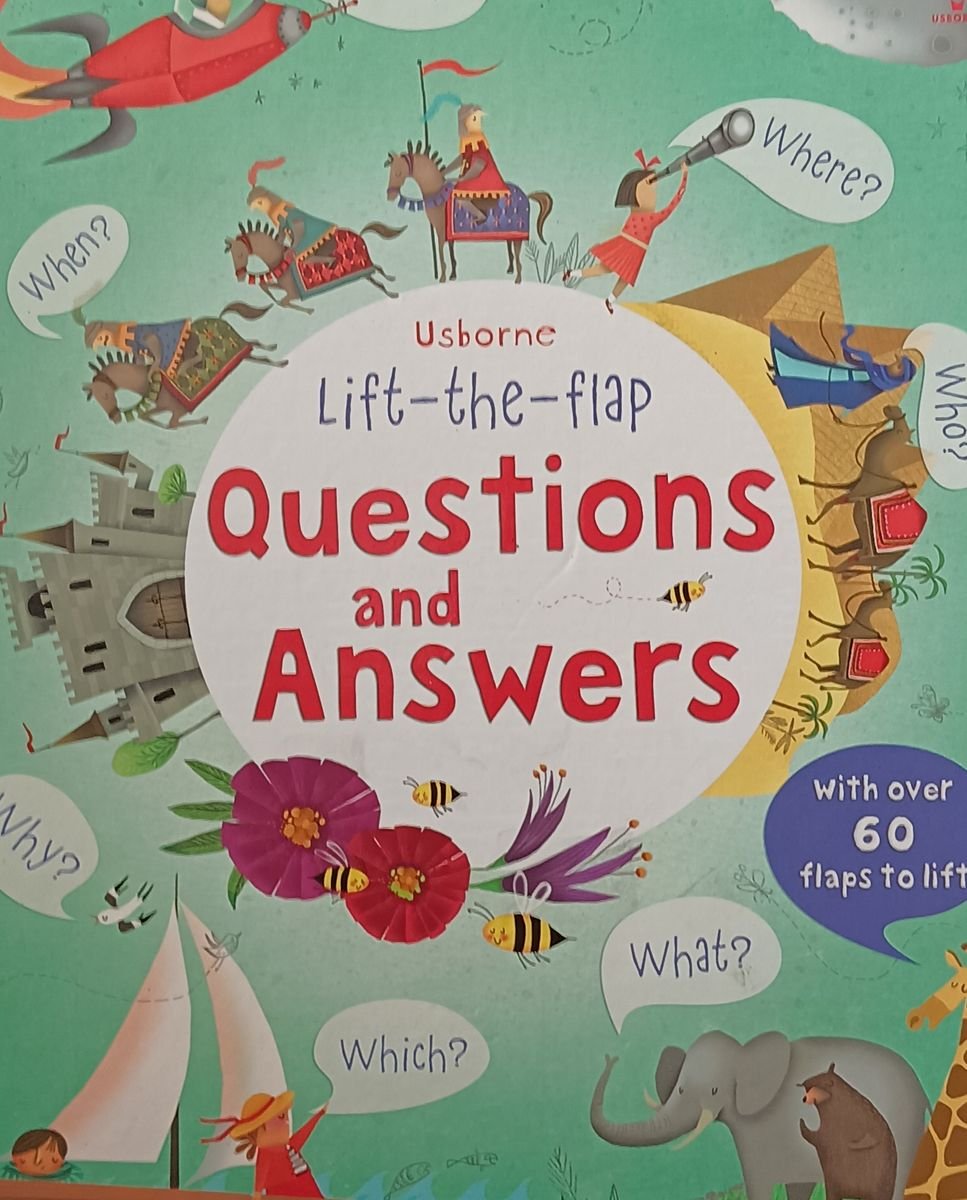 Lift-the-Flap Questions and Answers – Katie Daynes | Usborne | VGUC   - Image 1