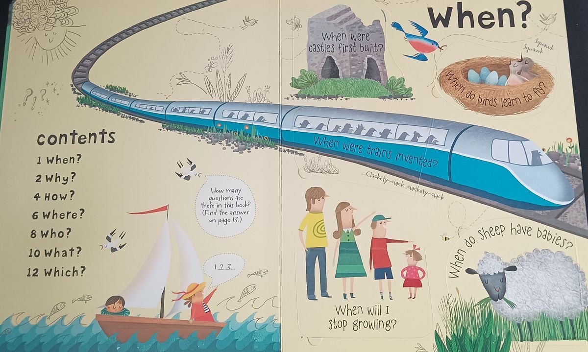 Lift-the-Flap Questions and Answers – Katie Daynes | Usborne | VGUC   - Image 3