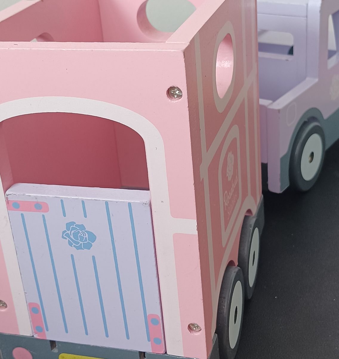 Wooden Farm Truck – ELC/Rosebud Dolls House Accessory | VGUC - Image 3