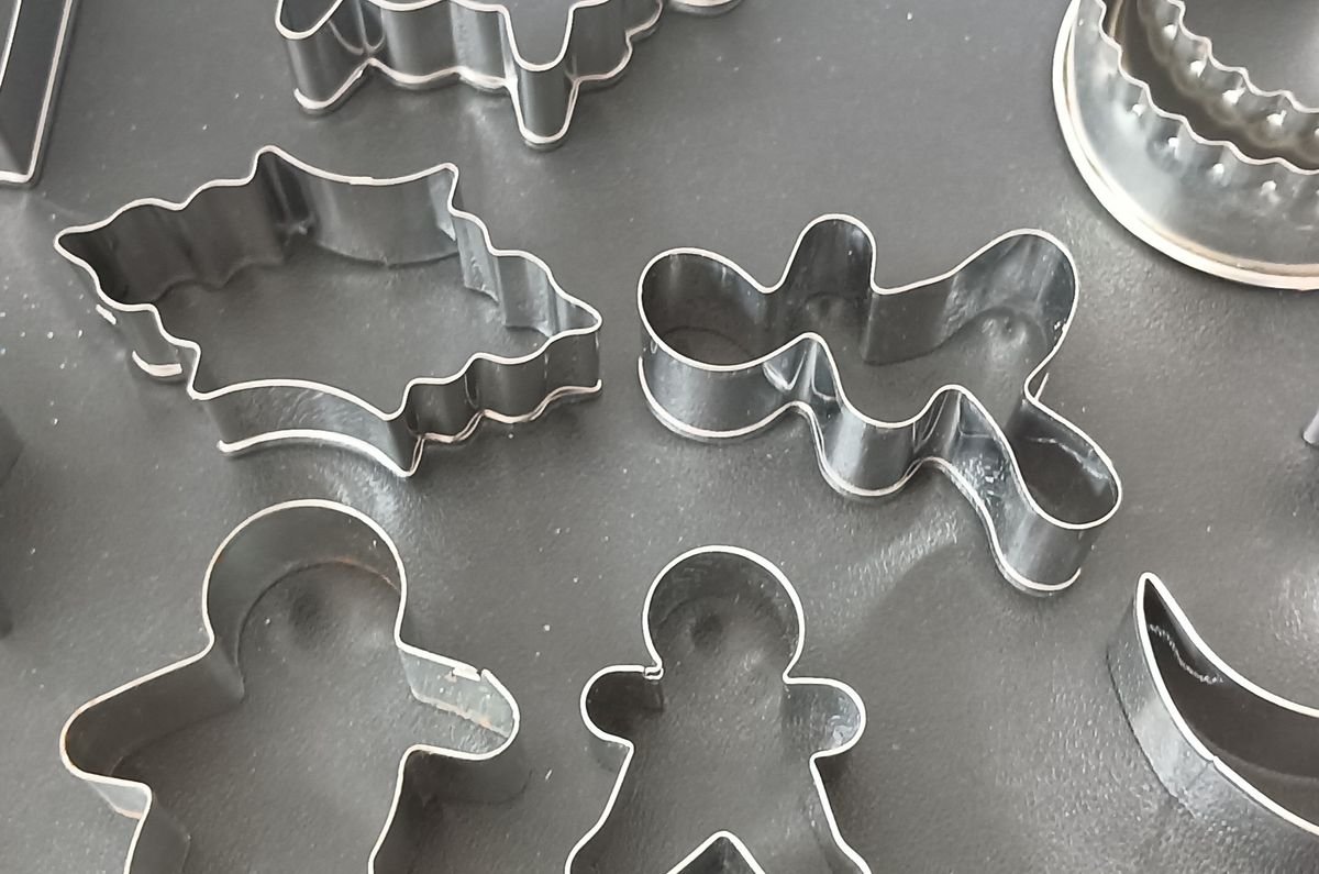 Christmas Cookie Cutters – Set of 10 Festive Shapes | VGUC 