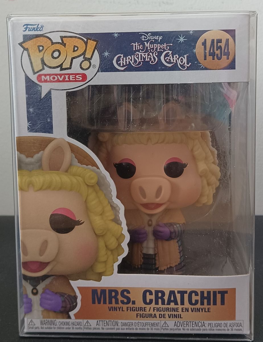 Funko POP! Disney The Muppet Christmas Carol โ Miss Piggy as Mrs. Cratchit + Protector 1454 | New