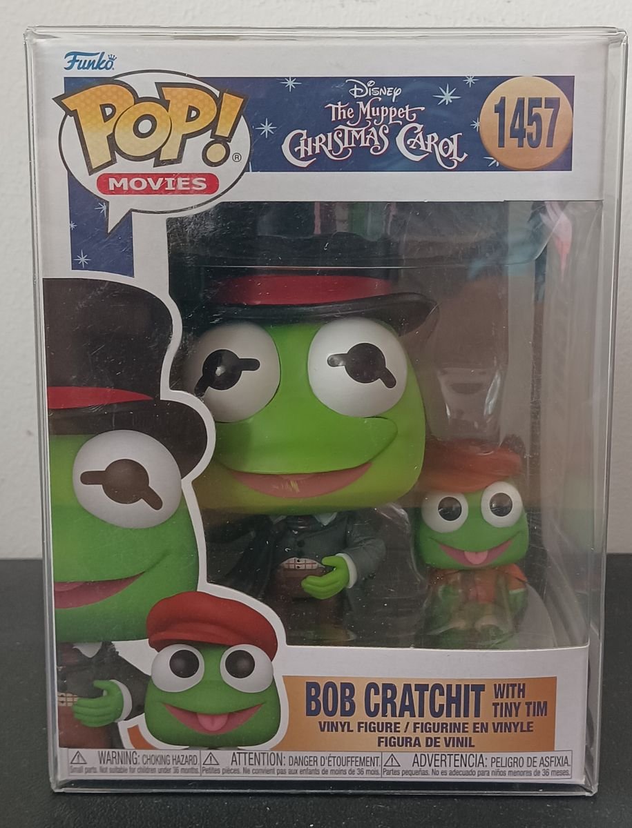 Funko POP! & Buddy: Muppets Christmas Carol – Bob Cratchit with Tiny Tim 1457| New 