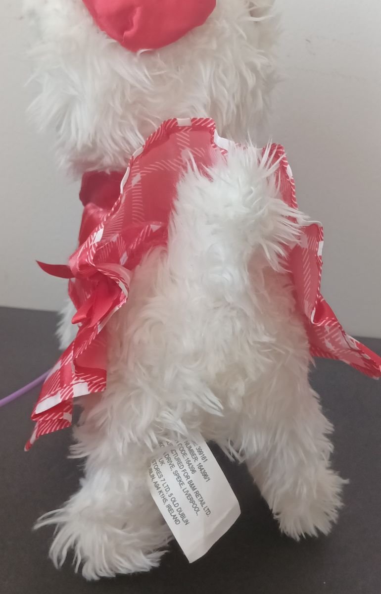 RC Plush Puppy Dog – Walks, Barks & Wags Tail | VGUC | Leash Slight Damage - Image 4