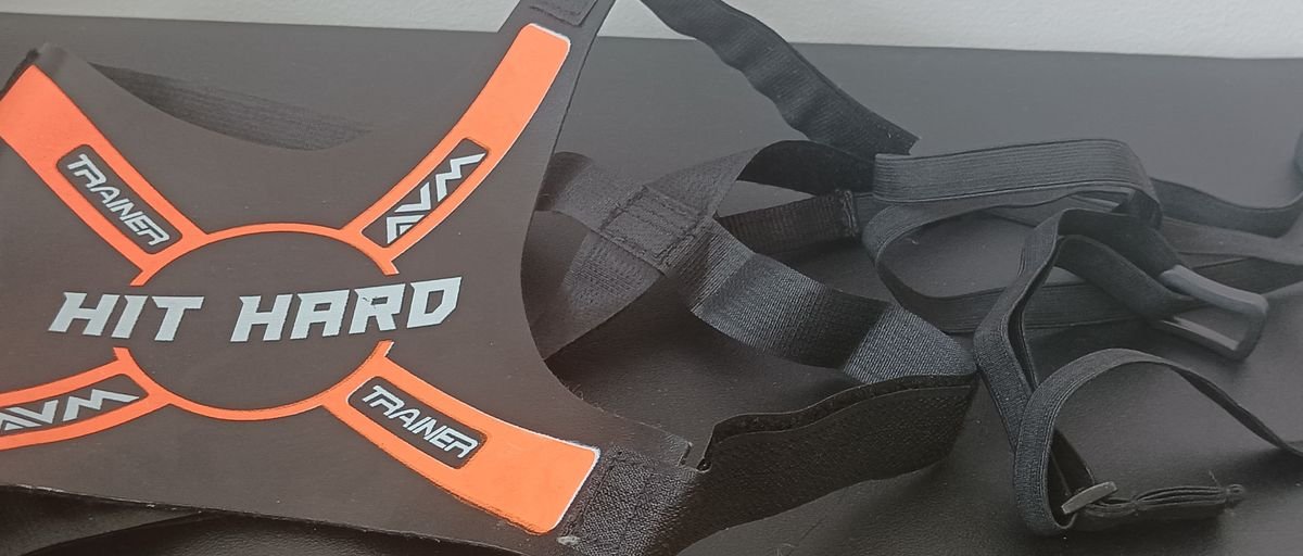 Hit Hard Football Trainer – Grip & Hold Practice Aid | VGUC | Training Gear   - Image 1
