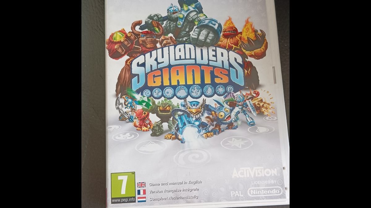 Skylanders Giants Nintendo Wii Action Adventure Game | VGUC