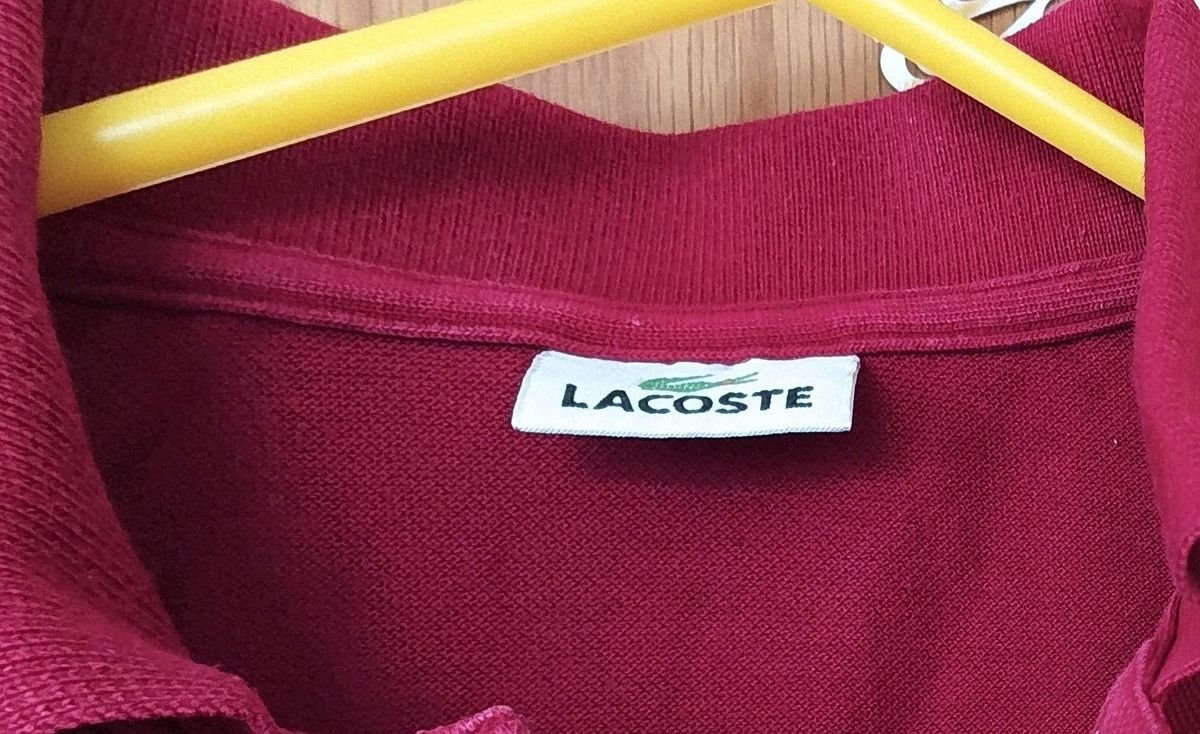 Lacoste Men’s Classic Polo Shirt – Iconic Crocodile Logo | Size L | VGUC - Image 2