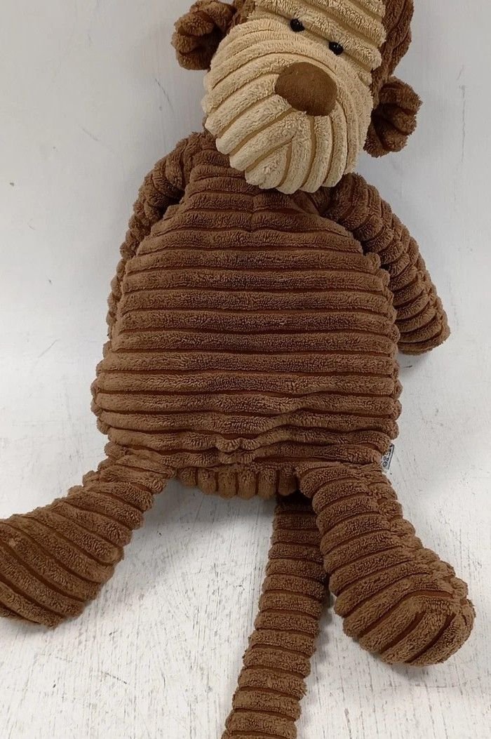 Jellycat Cordy Roy Monkey โ Soft Corduroy Plush Toy | VGC | Cuddly Rare Retired