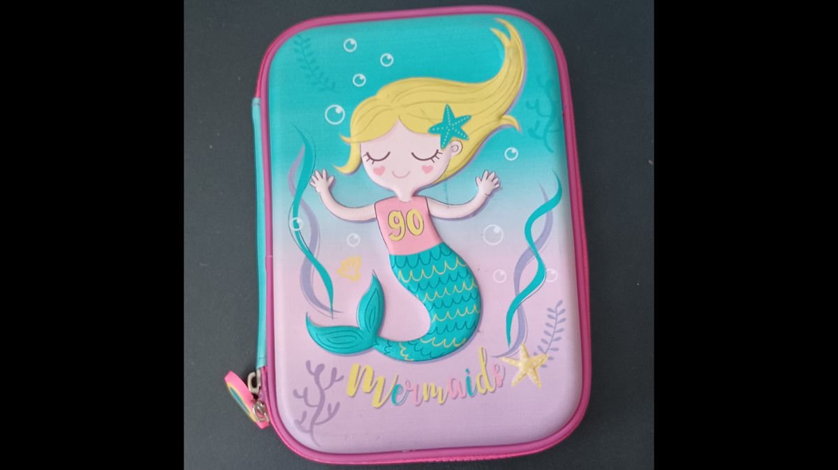 Decor Express Unicorn Pencil Case – Large Capacity Multipurpose Pouch | VGUC | Cute & Practical - Image 1