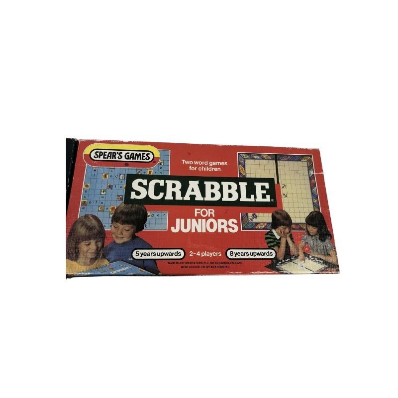 Spear's Scrabble Junior Board Game – Vintage 1983 Edition | GUC - Image 3