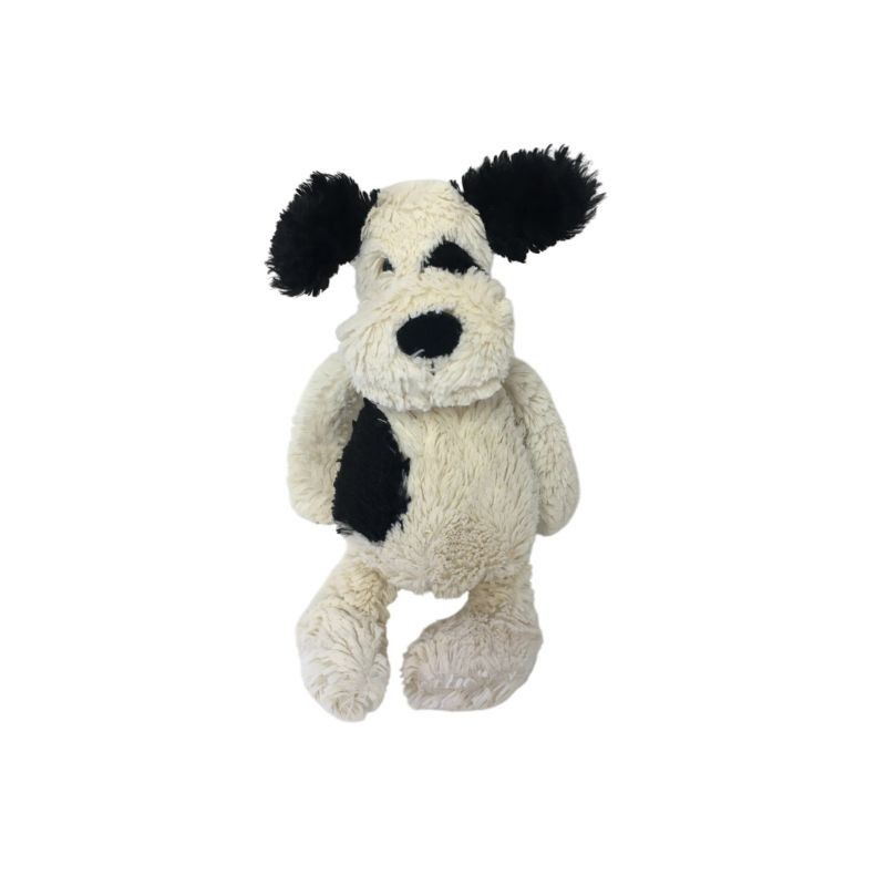 Jellycat Bashful Black & Cream Puppy – Soft Plush Dog Toy | Small Size, VGUC - Image 3