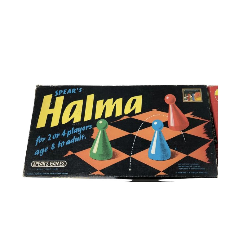 Halma by Spears Games – Vintage Original 1972 Board Game | NEW & Boxed | Rare Collectible   - Image 4