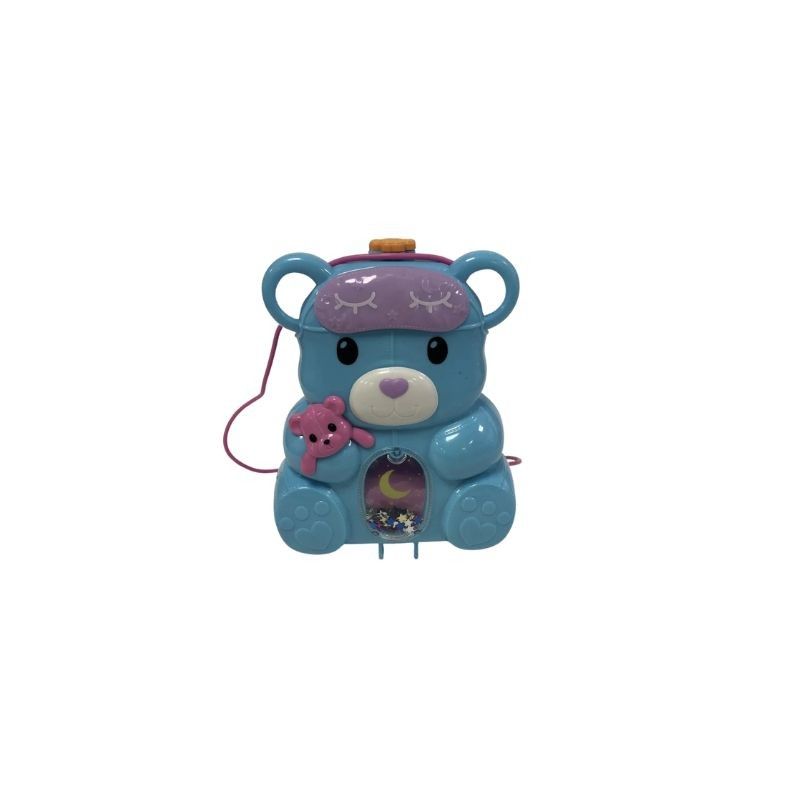 Polly Pocket Teddy Bear Purse Compact Playset | Vintage-Style Mini Toy | VGUC - Image 5