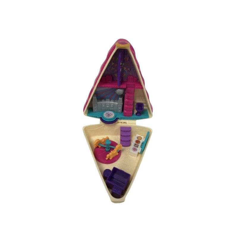 Polly Pocket Birthday Cake Bash Compact – Birthday Slice Playset | VGUC - Image 3