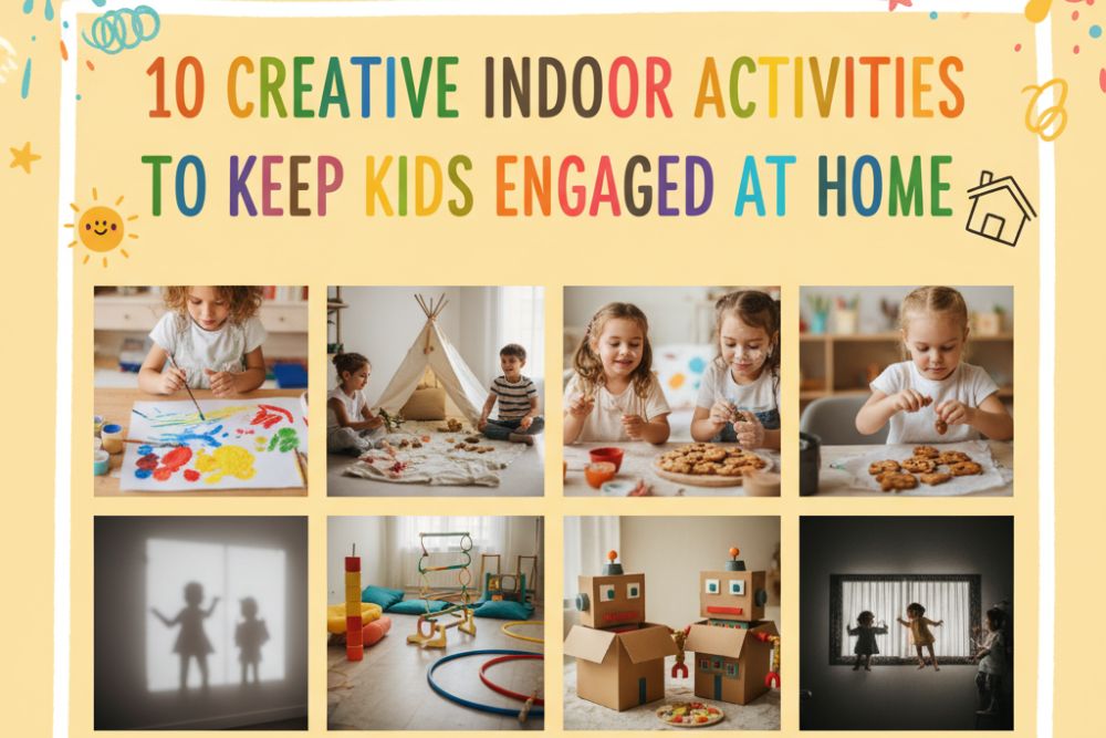 10 Creative Indoor Activities to Keep Kids Engaged at Home
