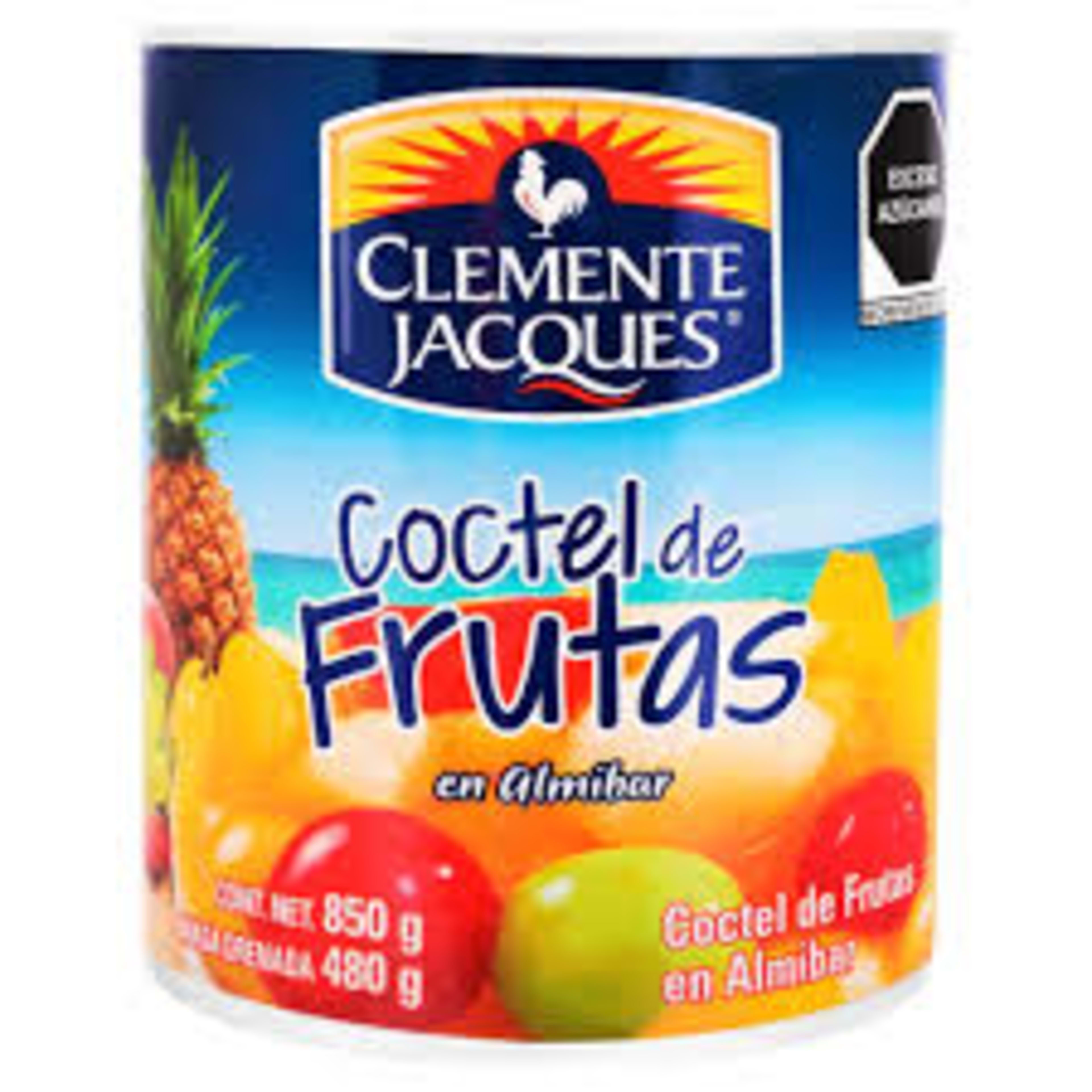 Coctel de frutas en almíbar 850 g