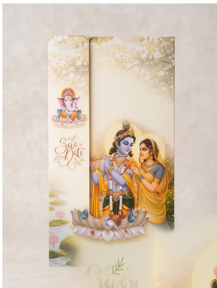 Radha krishna lotus Blessing