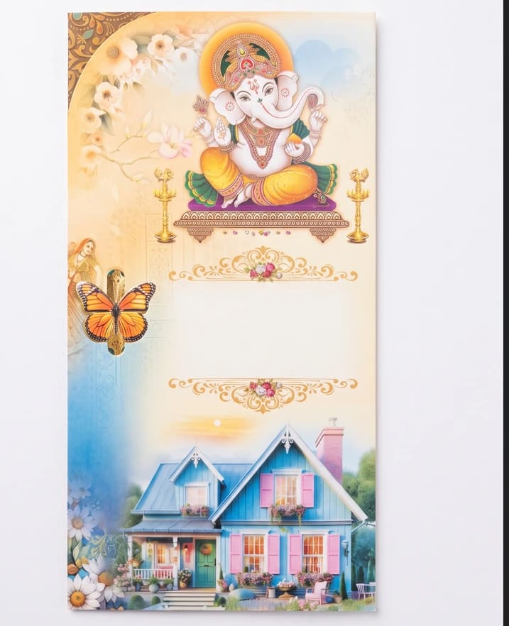 Ganesha and house