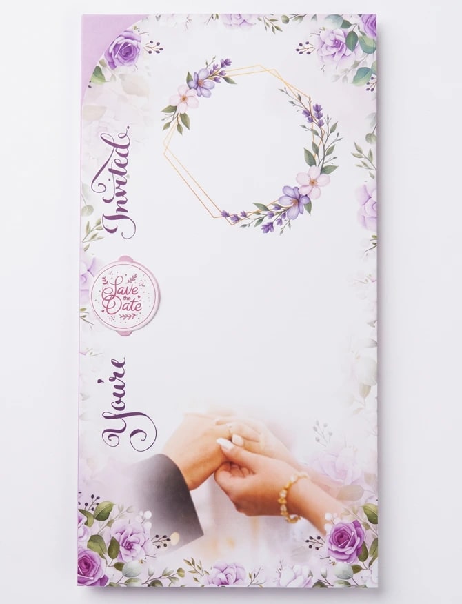 Purple floral