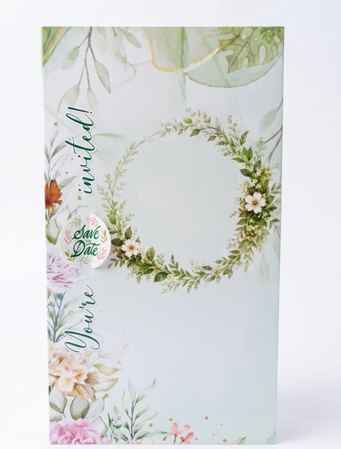 Pastel Floral Wreath