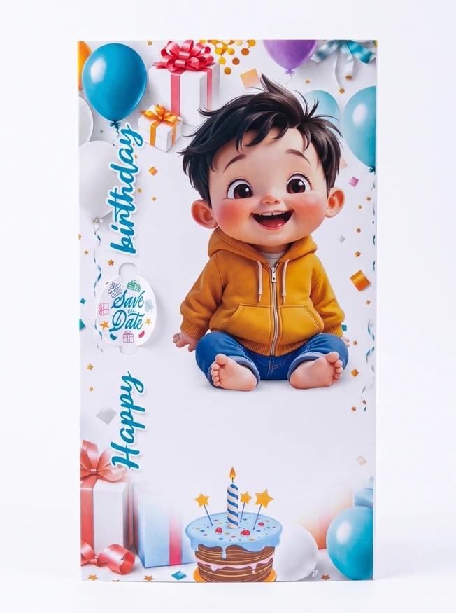 Cartoon baby boy